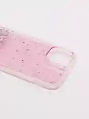 Розовый чехол на iphone 11 pro на шнурке