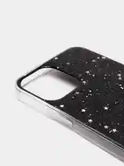 Черный чехол на iphone 12 pro на шнурке