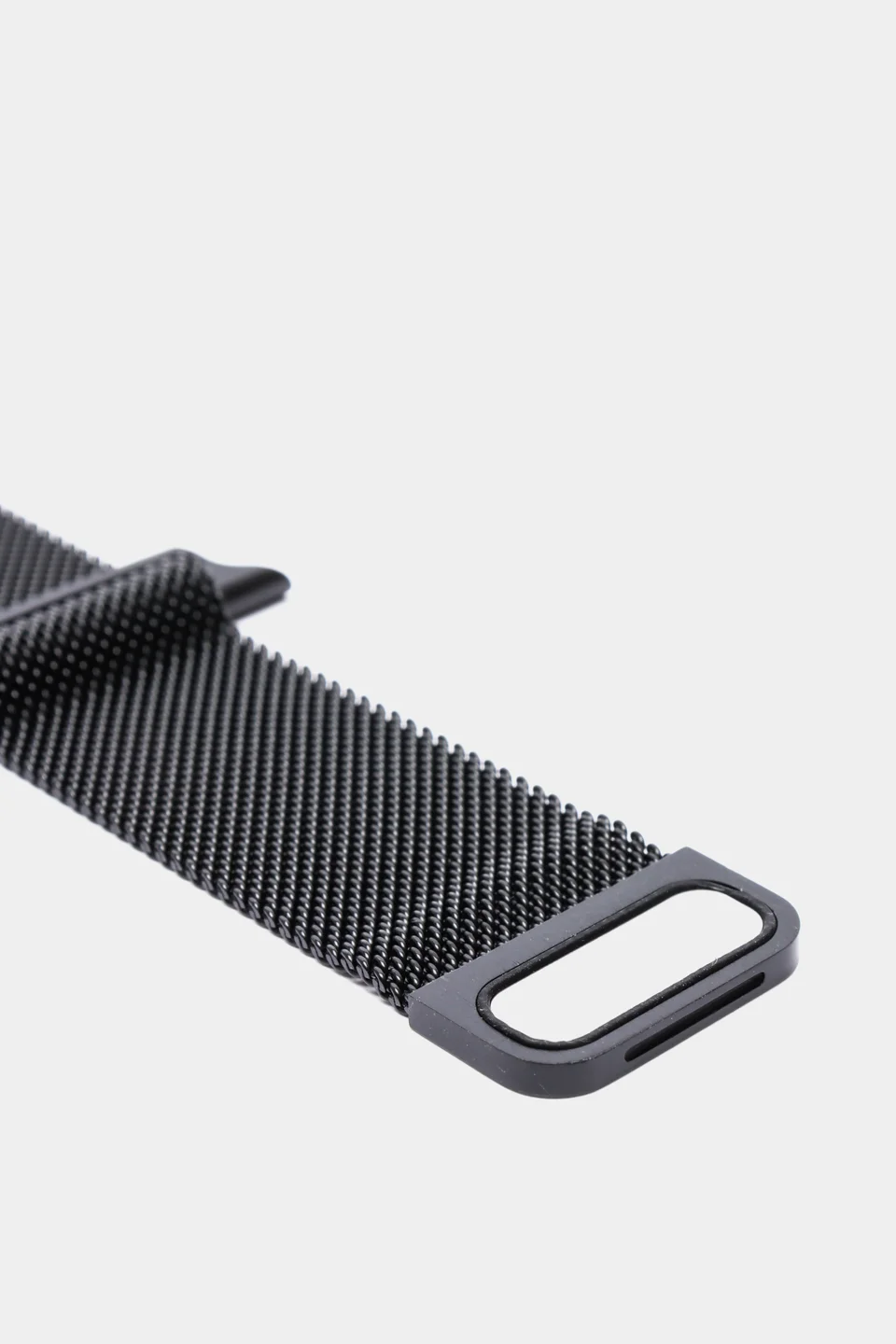 Черный ремешок для Apple Watch "Миланская петля"