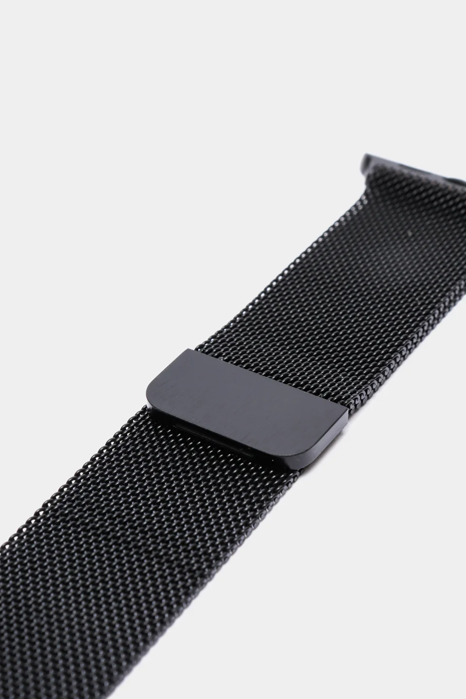 Черный ремешок для Apple Watch "Миланская петля"
