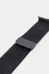 Черный ремешок для Apple Watch "Миланская петля"
