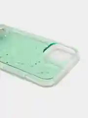 Бирюзовый чехол на iphone 11 pro на шнурке
