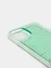 Бирюзовый чехол на iphone 11 pro на шнурке