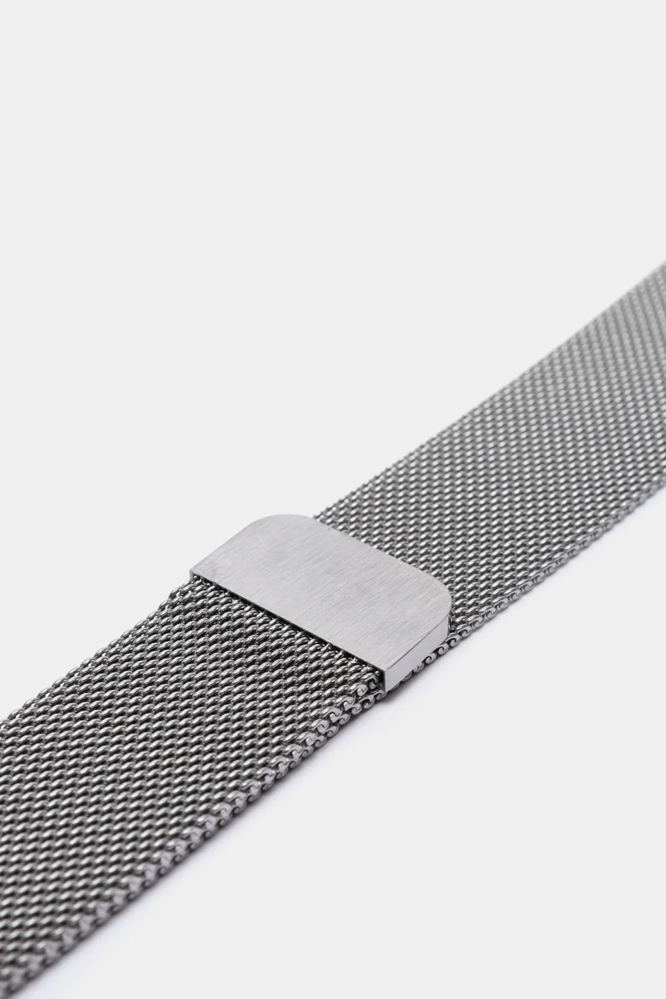 Серебряный ремешок для Apple Watch "Миланская петля"