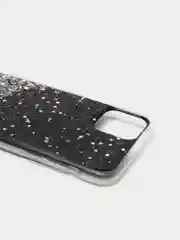 Черный чехол на iphone 11 pro на шнурке