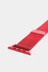 Красный ремешок для Apple Watch "Миланская петля"