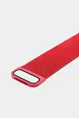 Красный ремешок для Apple Watch "Миланская петля"