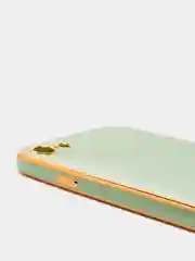 Лайм дизайнерский чехол для айфон NANARUSI с квадратной рамкой Apple IPhone