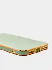 Лайм дизайнерский чехол для айфон NANARUSI с квадратной рамкой Apple IPhone
