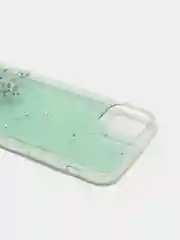 Бирюзовый чехол на iphone 11 promax на шнурке