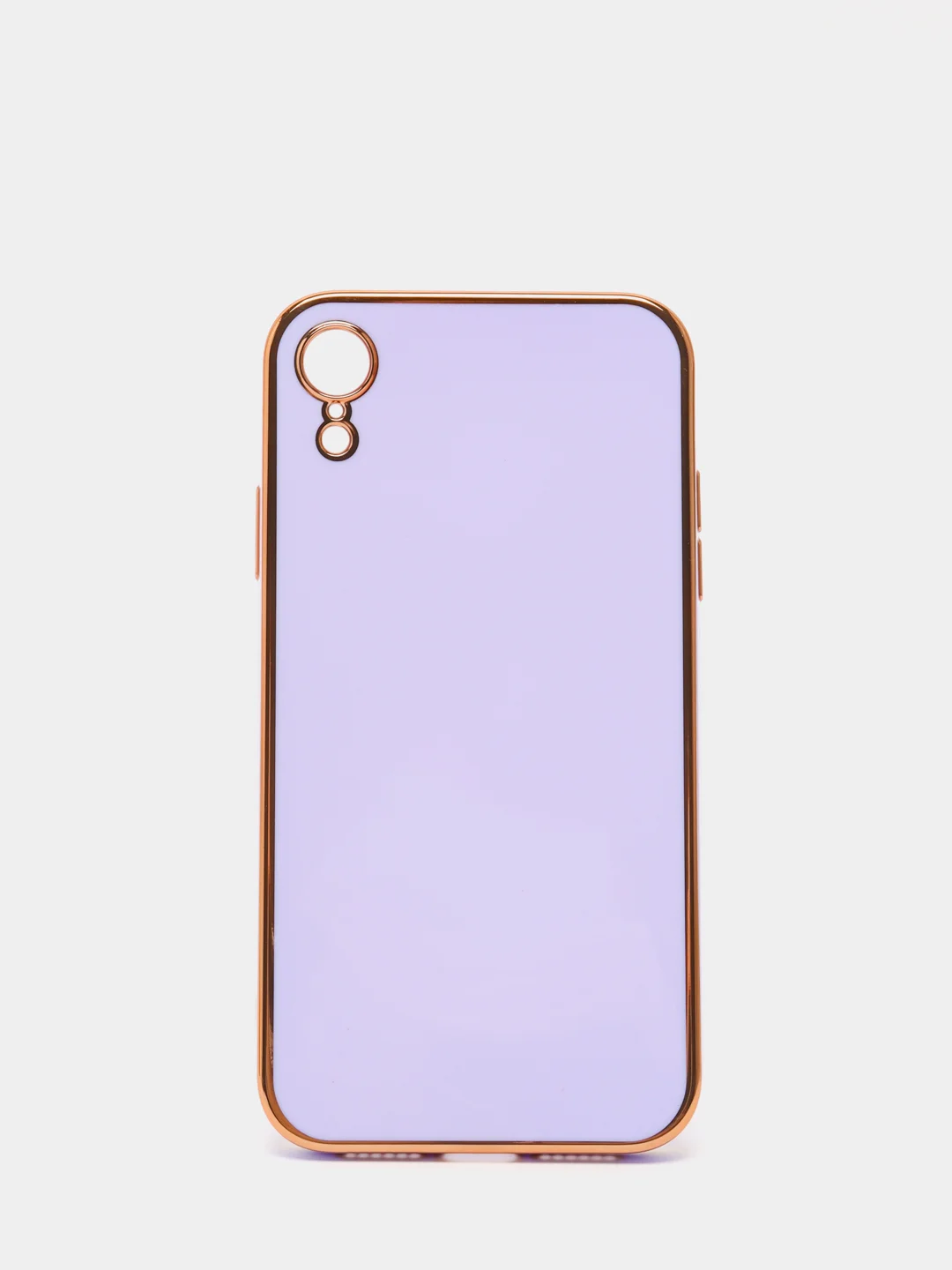 Лавандовый дизайнерский чехол для айфон NANARUSI с квадратной рамкой Apple IPhone