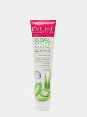 Eveline Cosmetics Крем для депиляции чувствительной кожи 99% NAT. ALOE VERA, 125 мл