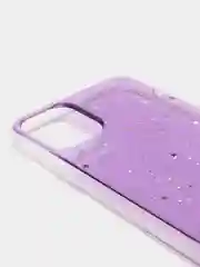 Сиреневый чехол на iphone 11 promax на шнурке