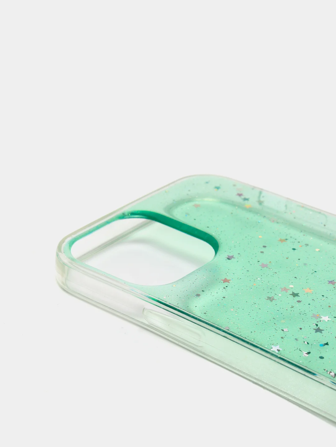 Бирюзовый чехол на iphone 12 pro на шнурке