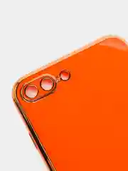 Красный дизайнерский чехол для айфон NANARUSI с квадратной рамкой Apple IPhone
