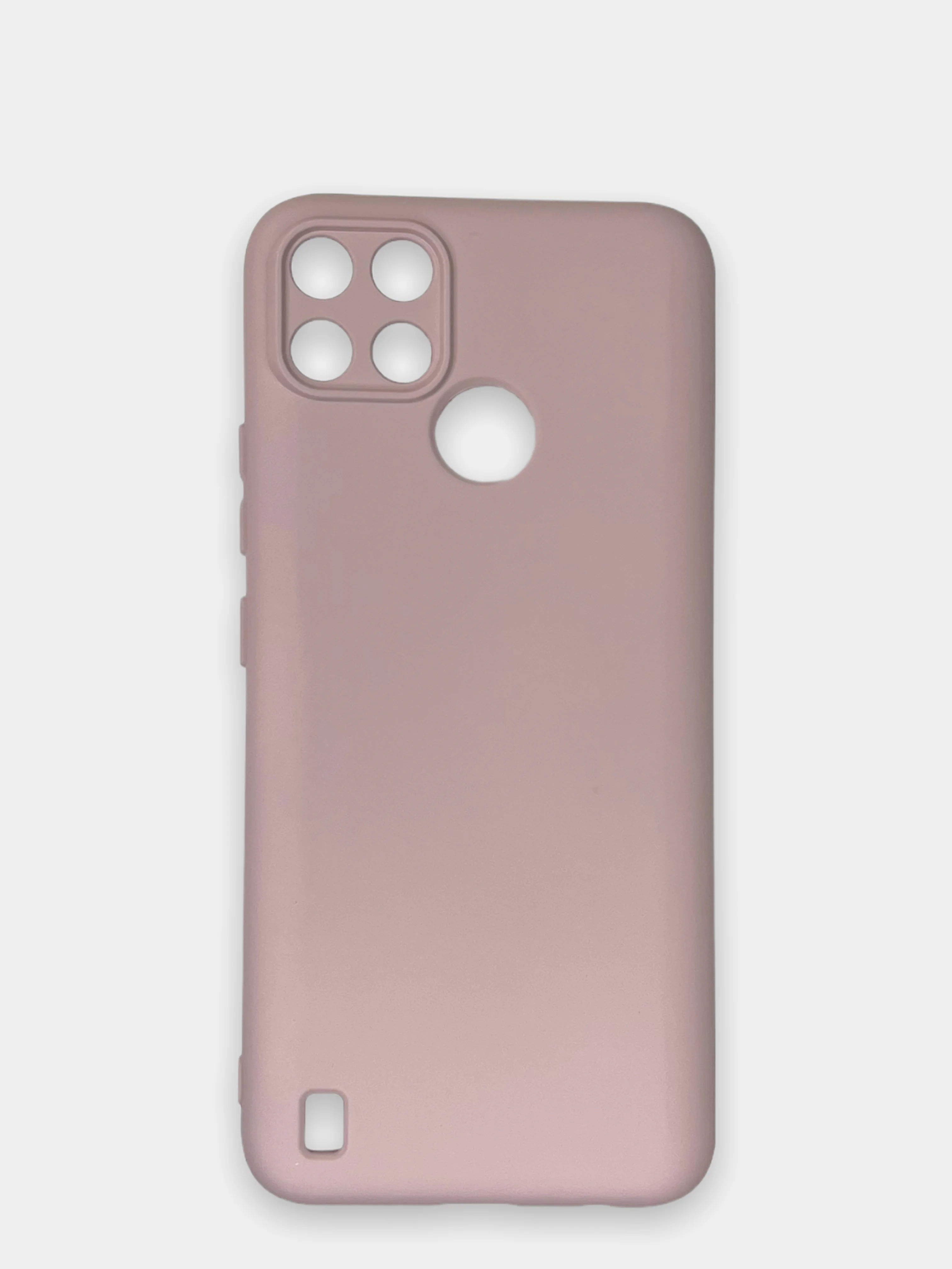 Пудровый чехол силиконовый для Realme C21Y, Realme C25Y Реалми С21У / С25У Silicone Cover