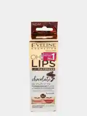 Eveline Cosmetics Блеск для увеличения объема губ ШОКОЛАД OH! MY LIPS, 4,5 мл