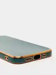 Зеленый дизайнерский чехол для айфон NANARUSI с квадратной рамкой Apple IPhone