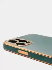 Зеленый дизайнерский чехол для айфон NANARUSI с квадратной рамкой Apple IPhone