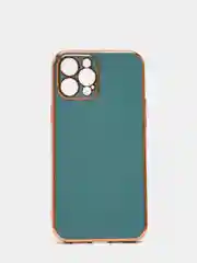 Бирюзовый дизайнерский чехол для айфон NANARUSI с квадратной рамкой Apple IPhone