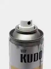 Черный краска для гладкой кожи KUDO аэрозольная, 400 мл
