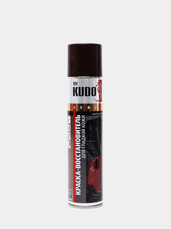 Краска для гладкой кожи KUDO аэрозольная, 400 мл