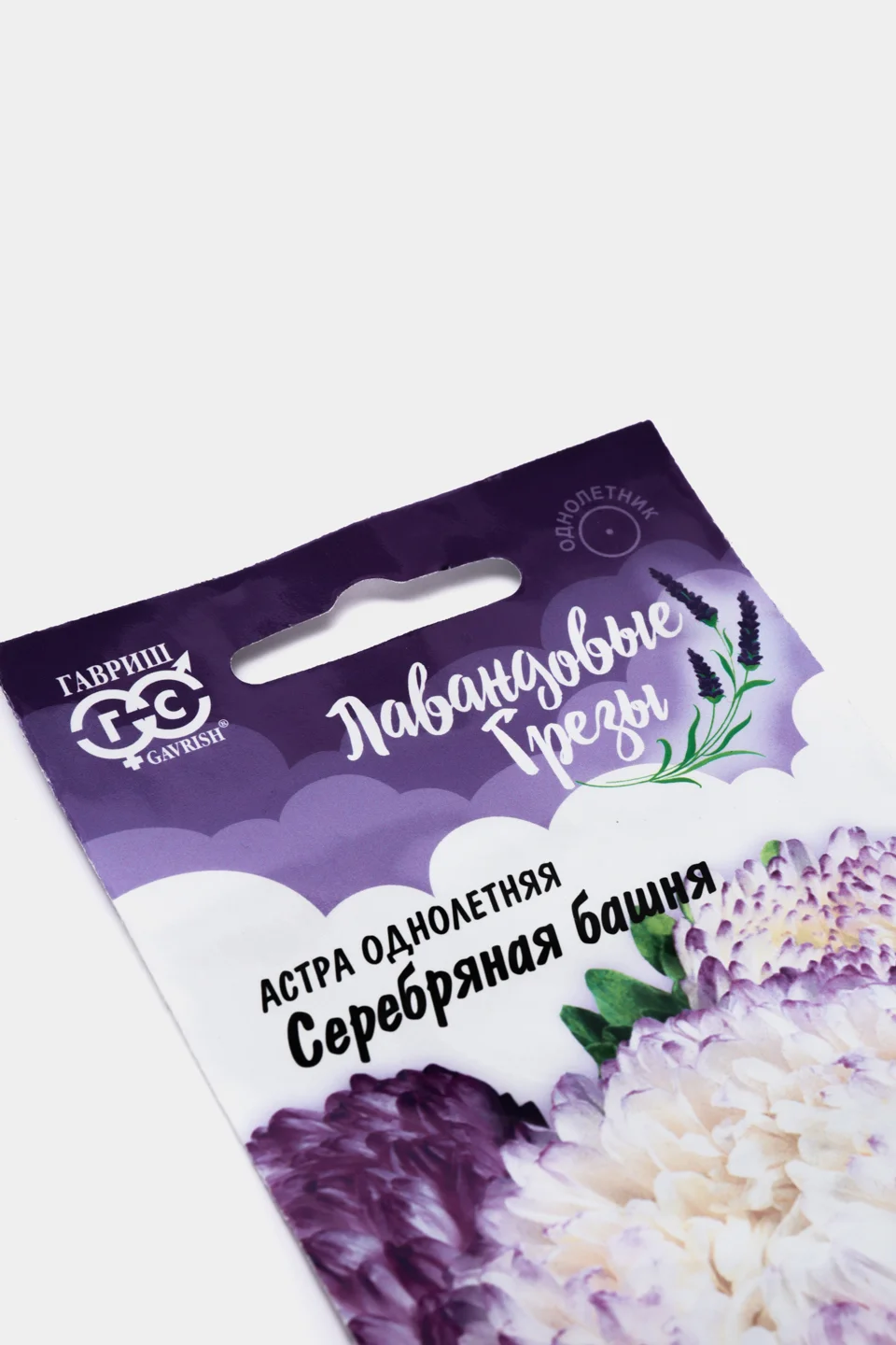 Астра Серебряная башня (семена,цветы)