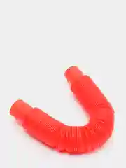 Красный поп ит Трубка. Игрушка-антистресс. Поп туб, цветные трубки Pop Tubes, popit СИМПЛ ДИМПЛ
