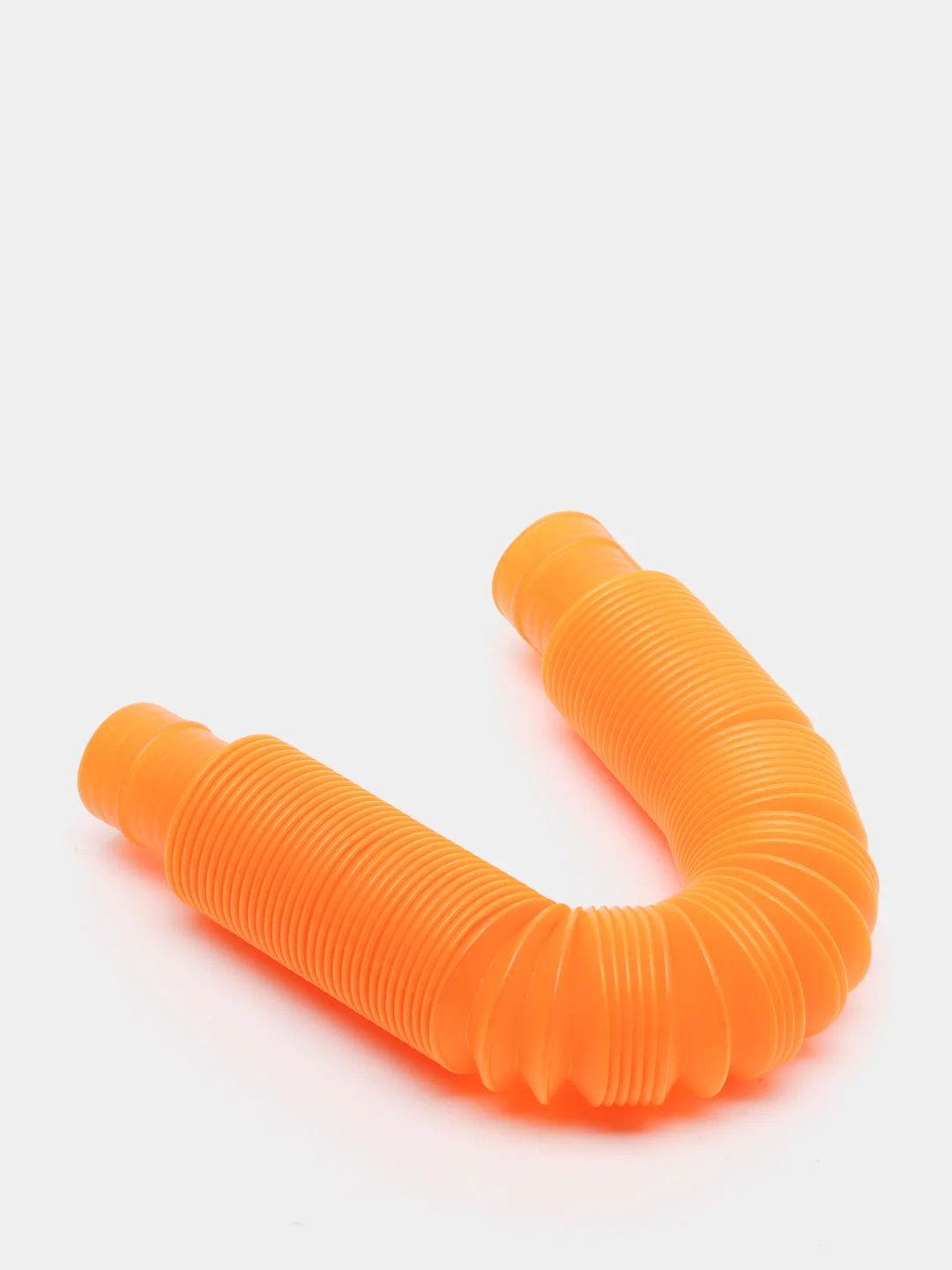 Оранжевый поп ит Трубка. Игрушка-антистресс. Поп туб, цветные трубки Pop Tubes, popit СИМПЛ ДИМПЛ