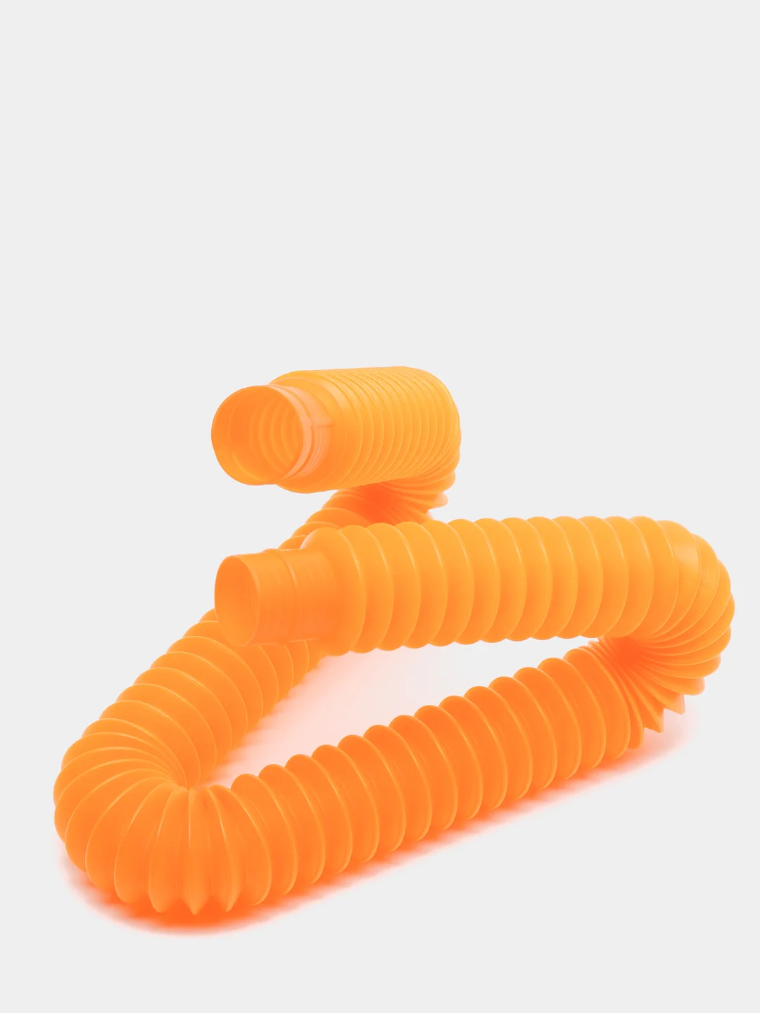 Оранжевый поп ит Трубка. Игрушка-антистресс. Поп туб, цветные трубки Pop Tubes, popit СИМПЛ ДИМПЛ