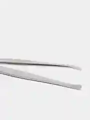 Серебряный пинцет для бровей ручной заточки