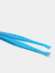 Лазурный пинцет для бровей ручной заточки