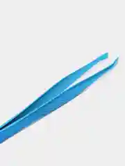 Лазурный пинцет для бровей ручной заточки