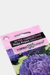 Семена цветов Астра "Леди Корал темно-синяя"