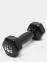 Черный гантель виниловая GO DO