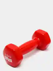 Красный гантель виниловая GO DO