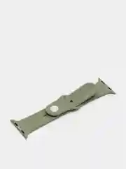 Приглушённый хаки силиконовый ремешок для Apple Watch 42/44