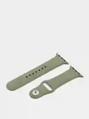 Приглушённый хаки силиконовый ремешок для Apple Watch 42/44
