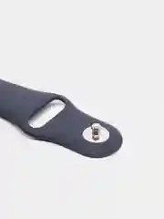 Темно-синий бампер с защитным стеклом и ремешком для Apple Watch 42 мм