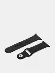 Черный силиконовый ремешок для Apple Watch 38/40