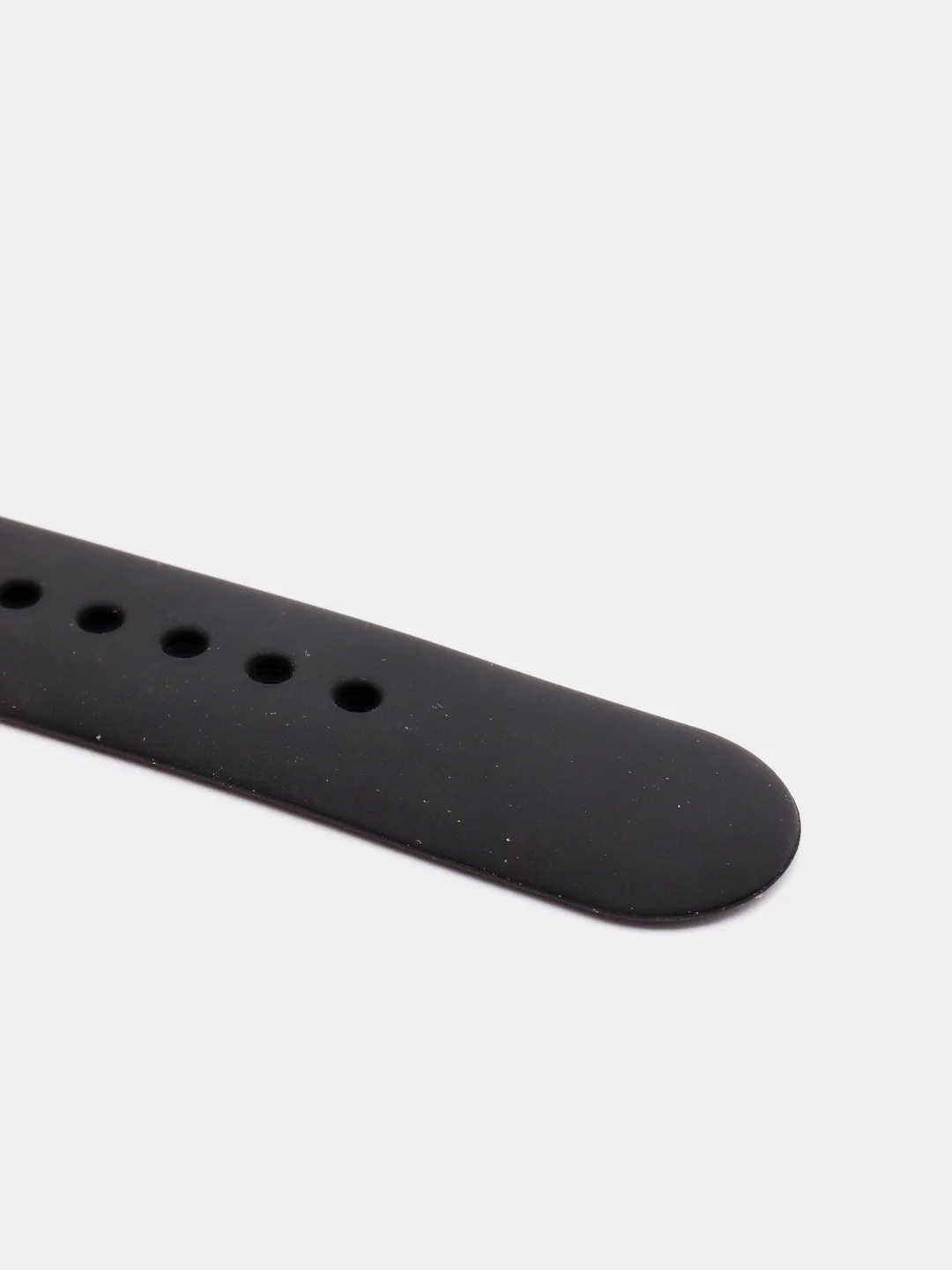Черный силиконовый ремешок для Apple Watch 38/40