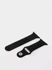 Черный силиконовый ремешок для Apple Watch 42/44