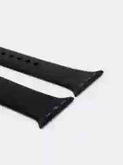 Черный силиконовый ремешок для Apple Watch 42/44