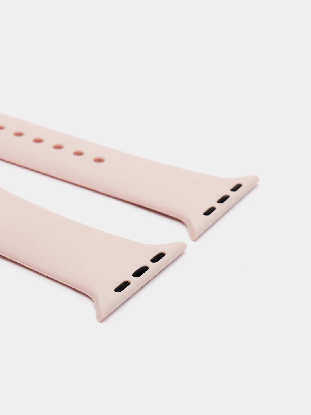 Пудровый силиконовый ремешок для Apple Watch 42/44