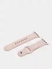 Пудровый силиконовый ремешок для Apple Watch 42/44