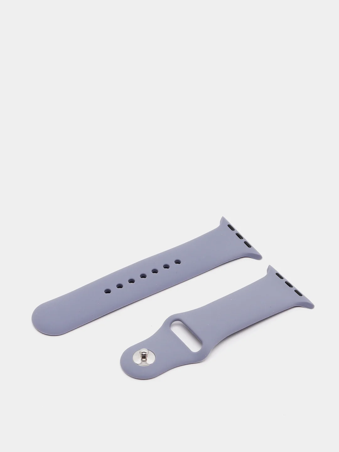 Небесно-голубой бампер с защитным стеклом и ремешком для Apple Watch 42 мм