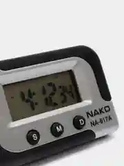 Черный автомобильные электронные часы NA-613D NAKO
