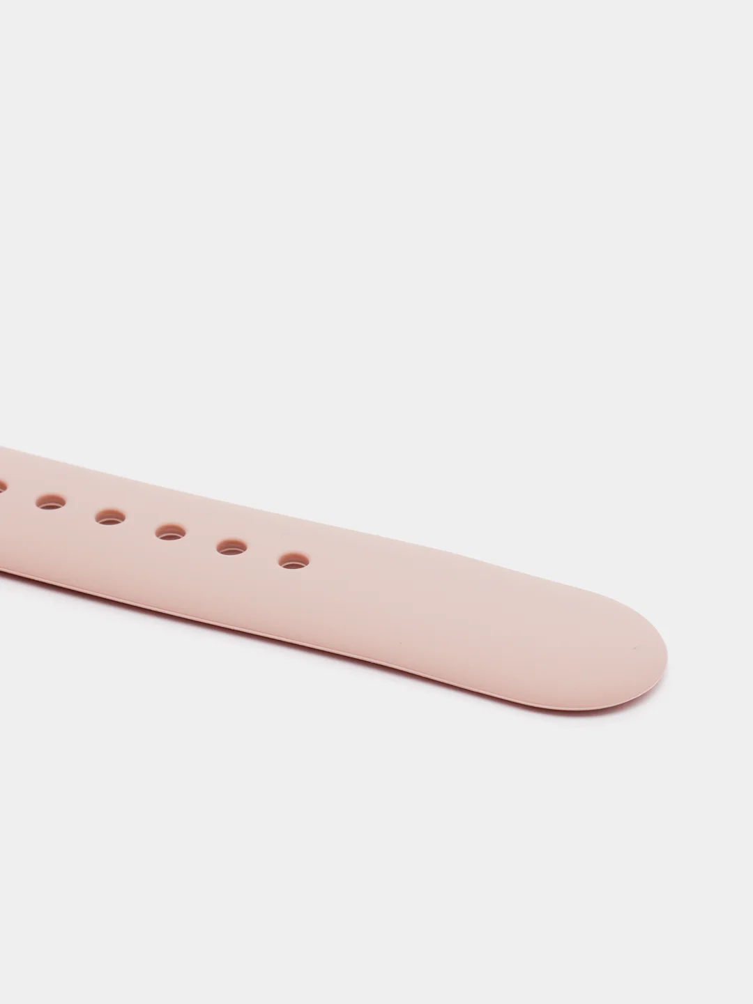 Пудровый силиконовый ремешок для Apple Watch 38/40
