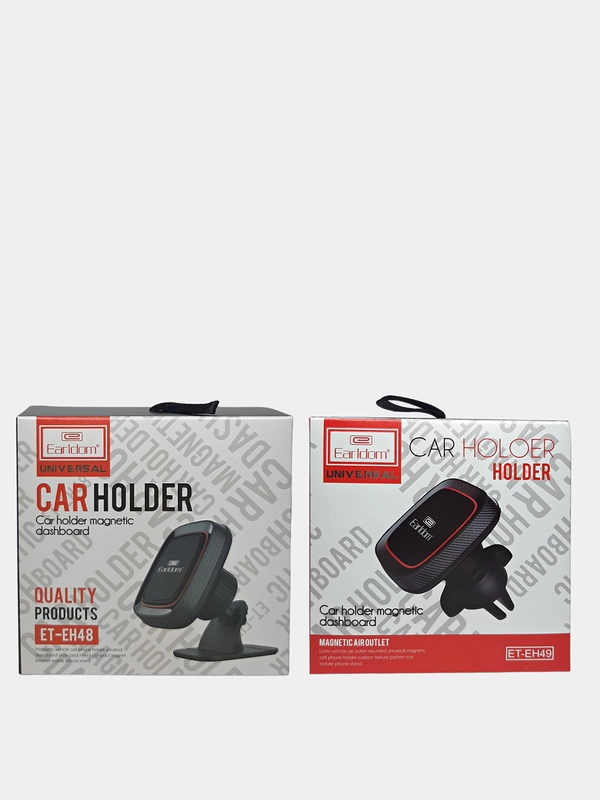 Держатель в автомобиль EARLDOM ET-EH48 на панель ET-EH49 и в воздуховод Car Holder