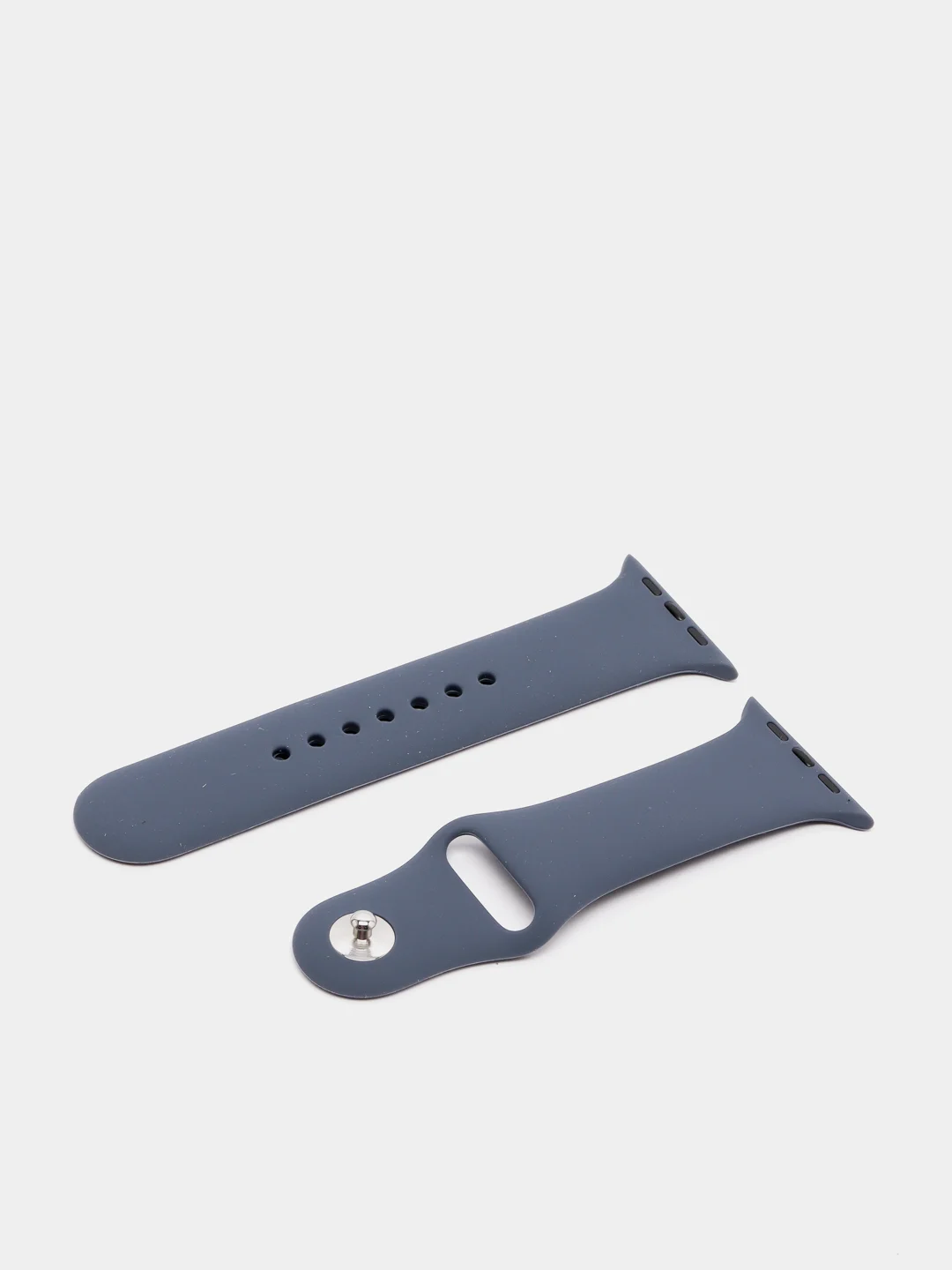 Темно-синий силиконовый ремешок для Apple Watch 42/44